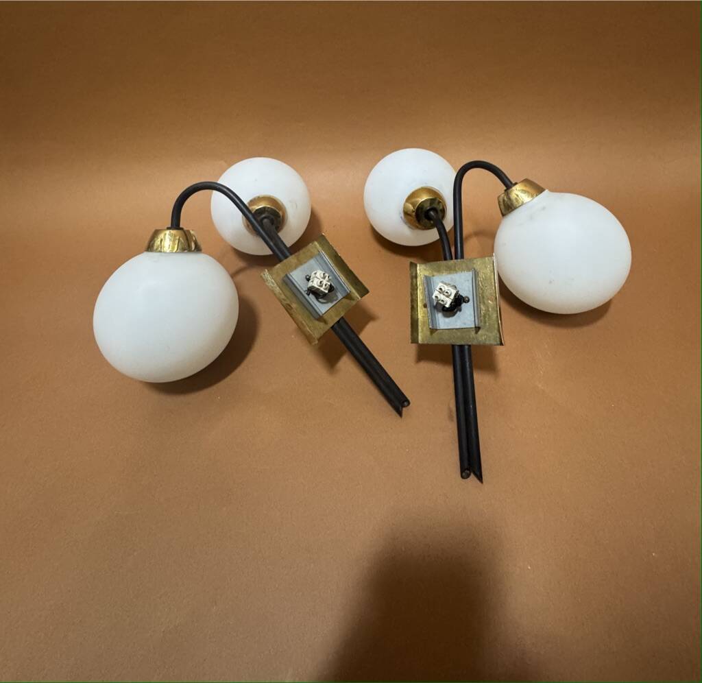 house wall light Lunel France 1950