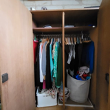 Wardrobe with mirrors