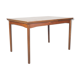 Vintage Danish design extendable teak dinner table, 1960's