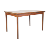 Vintage Danish design extendable teak dinner table, 1960's
