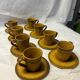 Set of 8 vintage stoneware mugs