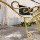 Wrought iron garden table full old garden furniture