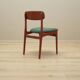 Set of six teak chairs, Danish design,  N. & K. Bundgaard Rasmussen