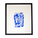 Blue monoprint ii