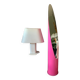 Vintage pink lipstick mirror