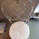 Chaise bistrot plexiglass vintage 1970