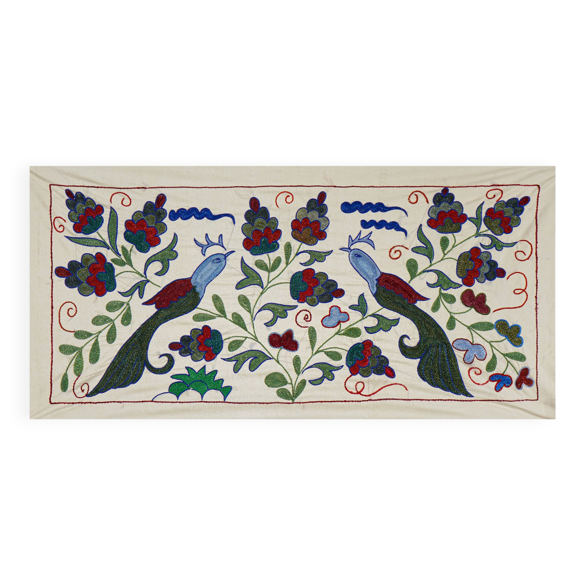 Tapis turc vintage noué à la main