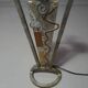 Brutalist lamp / metal shade