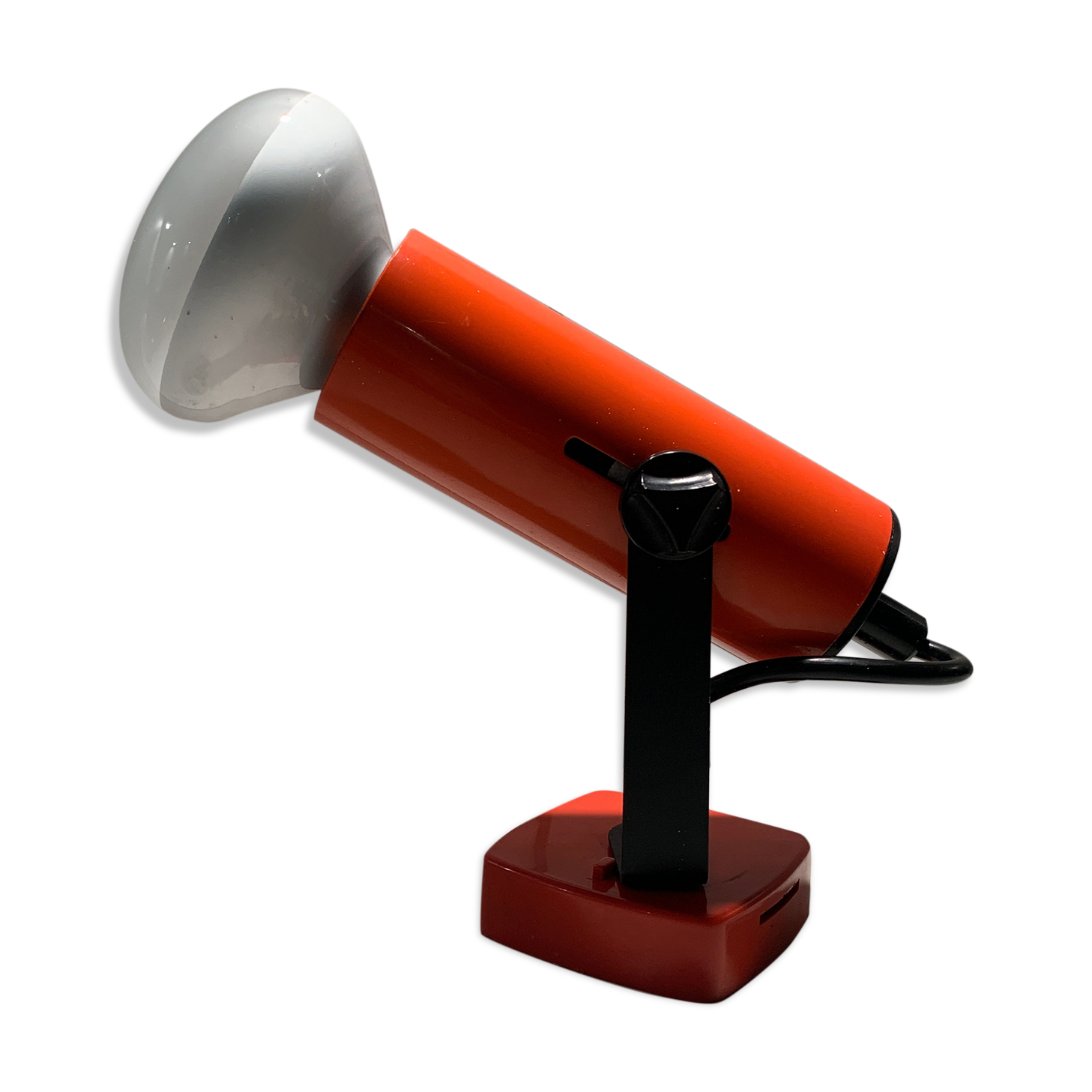 Wall lamp orange Targetti 70s