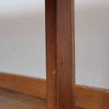 Scandinavian coffee table smoked glass
