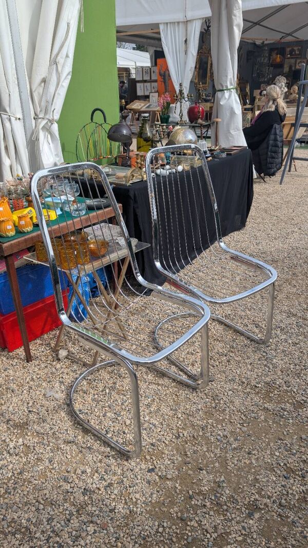 Paire de chaises Gastone Rinaldi