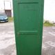 Cabinet 1 door in old fir green patina