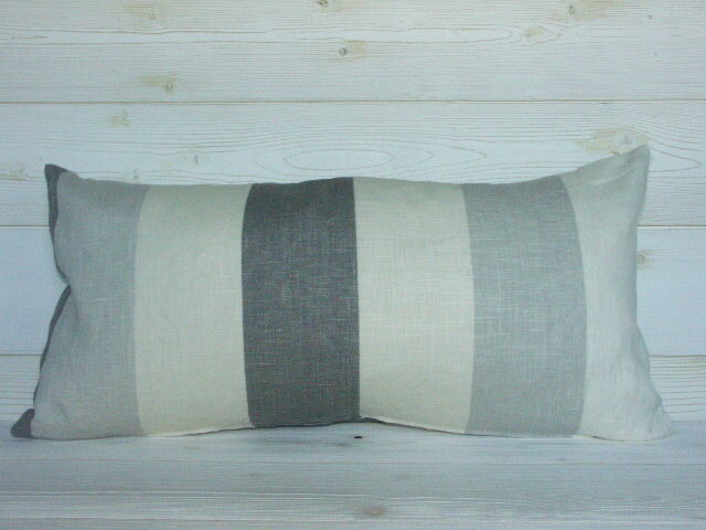 30x60 cushion cover in 100% Lin