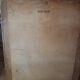 Antique carved wooden mirror