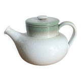 Large Vintage Teapot / Teapot with Pyrite Stoneware Infuser - Signed
