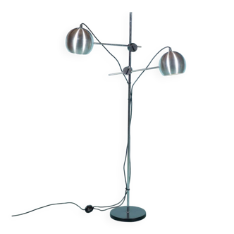 Space-age floor lamp with adjustable spots from the 1970s.