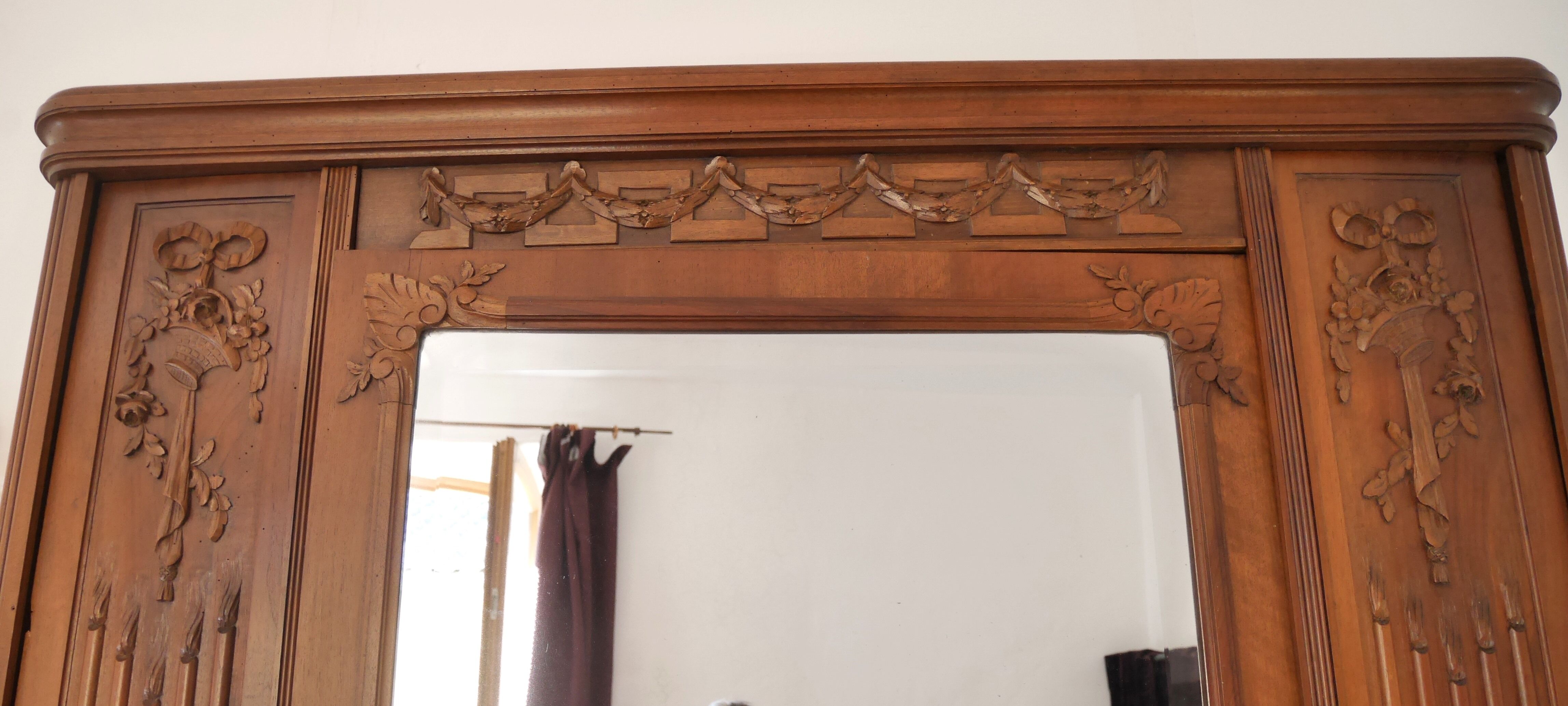 Parisian glass cabinet