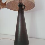 Lampe en grès vintage