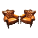 Pair of baroque armchairs