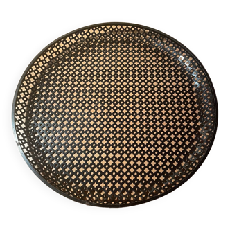 Mathieu Mategot openwork metal tray