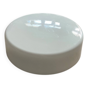 Grande applique murale - opaline blanc