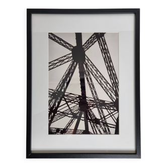 Vintage Black and White Photograph from the 70s/80s, Industrial Design, framed 32 cm x 42 cm