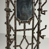 Faux bamboo coat rack cast iron ca. 1890