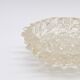 Vintage Italian Seguso "Rostrato" Small Decorative Bowl in Clear Murano Glass