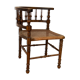 Chaise d’angle cannée