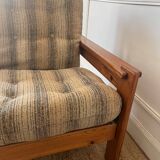 Fauteuil en pin vintage 70/80