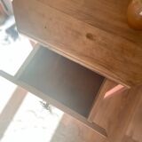 Art Deco bedside side table
