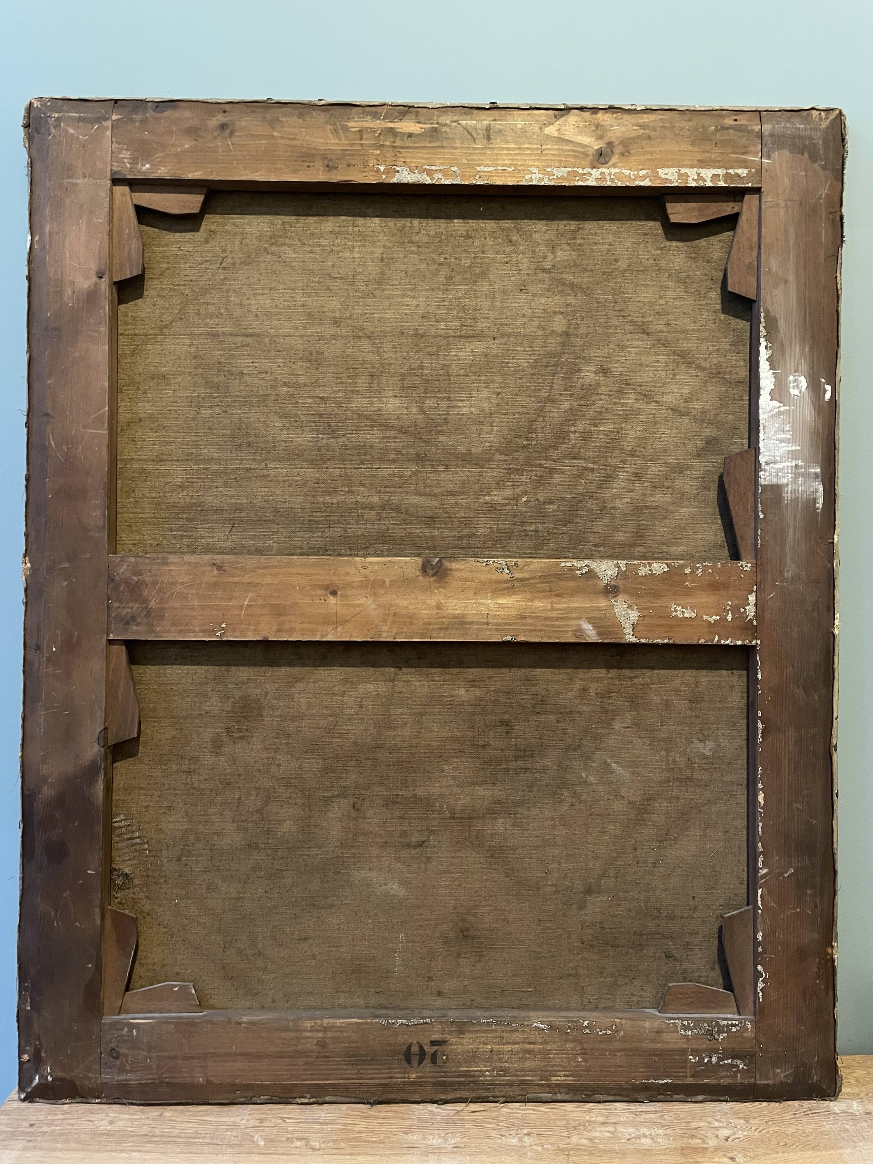 Painting of a nineteenth-century nun