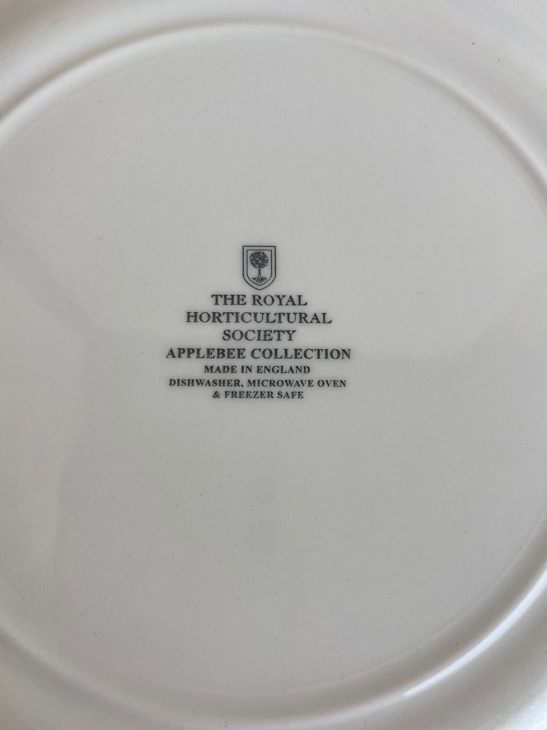 English porcelain plates
