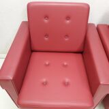 1970 Pair of Brussels style armchairs, Czechoslovakia