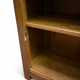 Small antique jam cupboard in solid oak, with one door and one drawer.
