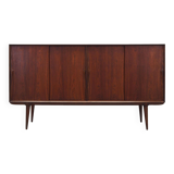 Buffet haut en palissandre, design danois, années 1970, fabricant : Omann Jun