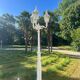17 lampadaires en fonte