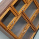 Vintage oak haberdashery cabinet / display cabinet, Netherlands, 1950s