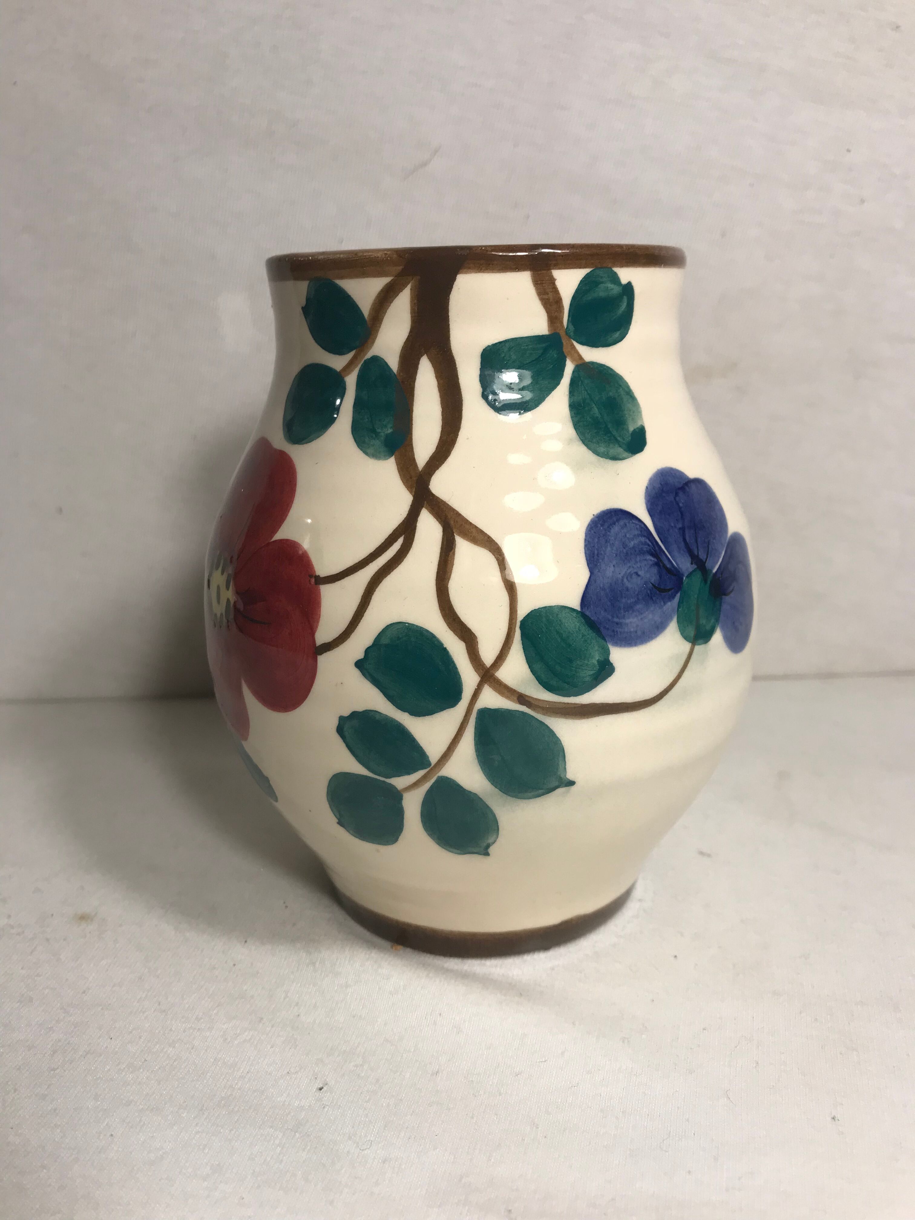 Ceramic vase St Amand, France