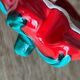 Barbotine set Salt shaker pepper shaker mustard pot