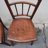 Pair of bistro chairs