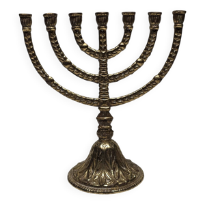 chandelier menorah ancien
