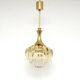 Glass Doria lamp, Germany, 1970s