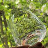 6 verres à cognac en cristal taillé côtes plates