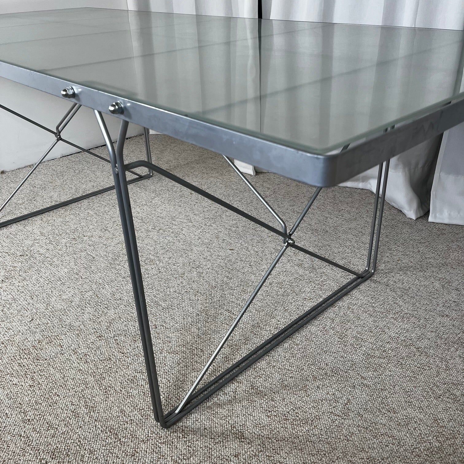 Table de salle à manger / bureau "Moment" par Niels Gammelgaard, Ikea, 1990