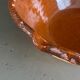 Large glazed terracotta kitchen bowl - 1110