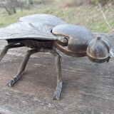 Cendrier mouche en laiton