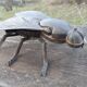 Brass fly ashtray