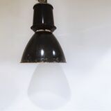 Industrial enamel lamps, 1950s