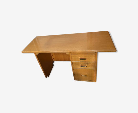 Bureau avec rallonge vintage